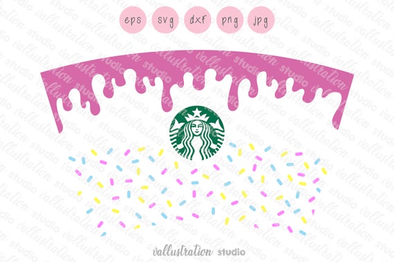 Pattern Starbucks Cup Svg – Starbucks Cold Cup Wrap SVG, Full Wrap For  Personalized Starbucks Cups, Cricut Cut Files