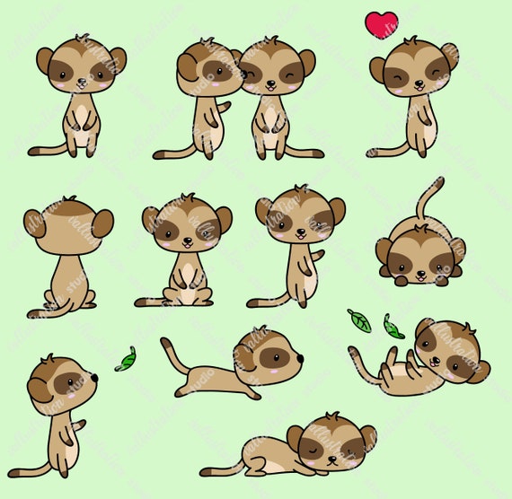 Featured image of post The Best 29 Kawaii Cute Meerkat Drawing