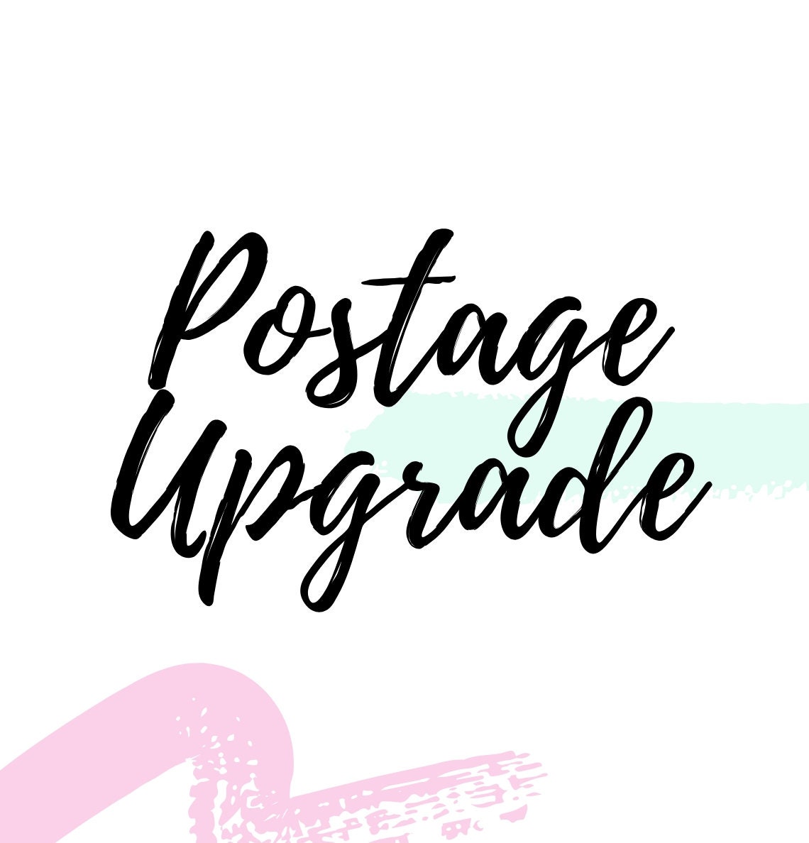 Postage Upgrade Express Etsy