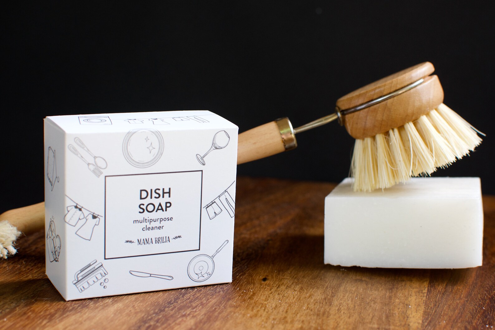 Natural Dish Washing Soap Bar and Household Cleaning 150g Etsy