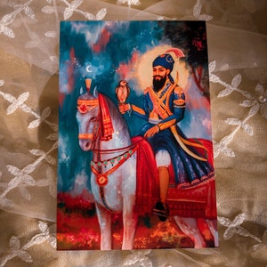 guru gobind singh ji | 4x6” mini art print