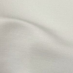 May include: A close-up of a white fabric with a subtle woven texture. The fabric has a smooth, soft appearance.