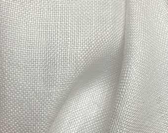 Hemp Fabric - 4.25 oz / 145 GSM | Lightweight fabric summer fabric hemp fabric for shirts hemp clothing White Hemp Fabric 100% Hemp Fabric