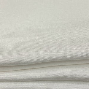 Hemp & Bamboo Fabric - 150 gsm / 4.5 Oz - Hemp Bamboo Fabric Bamboo Hemp Fabric Soft Bamboo Cloth White Shirt Fabric Light Organic Fabric