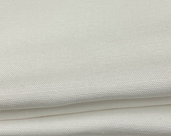 Hemp & Bamboo Fabric - 150 gsm / 4.5 Oz - Hemp Bamboo Fabric Bamboo Hemp Fabric Soft Bamboo Cloth White Shirt Fabric Light Organic Fabric