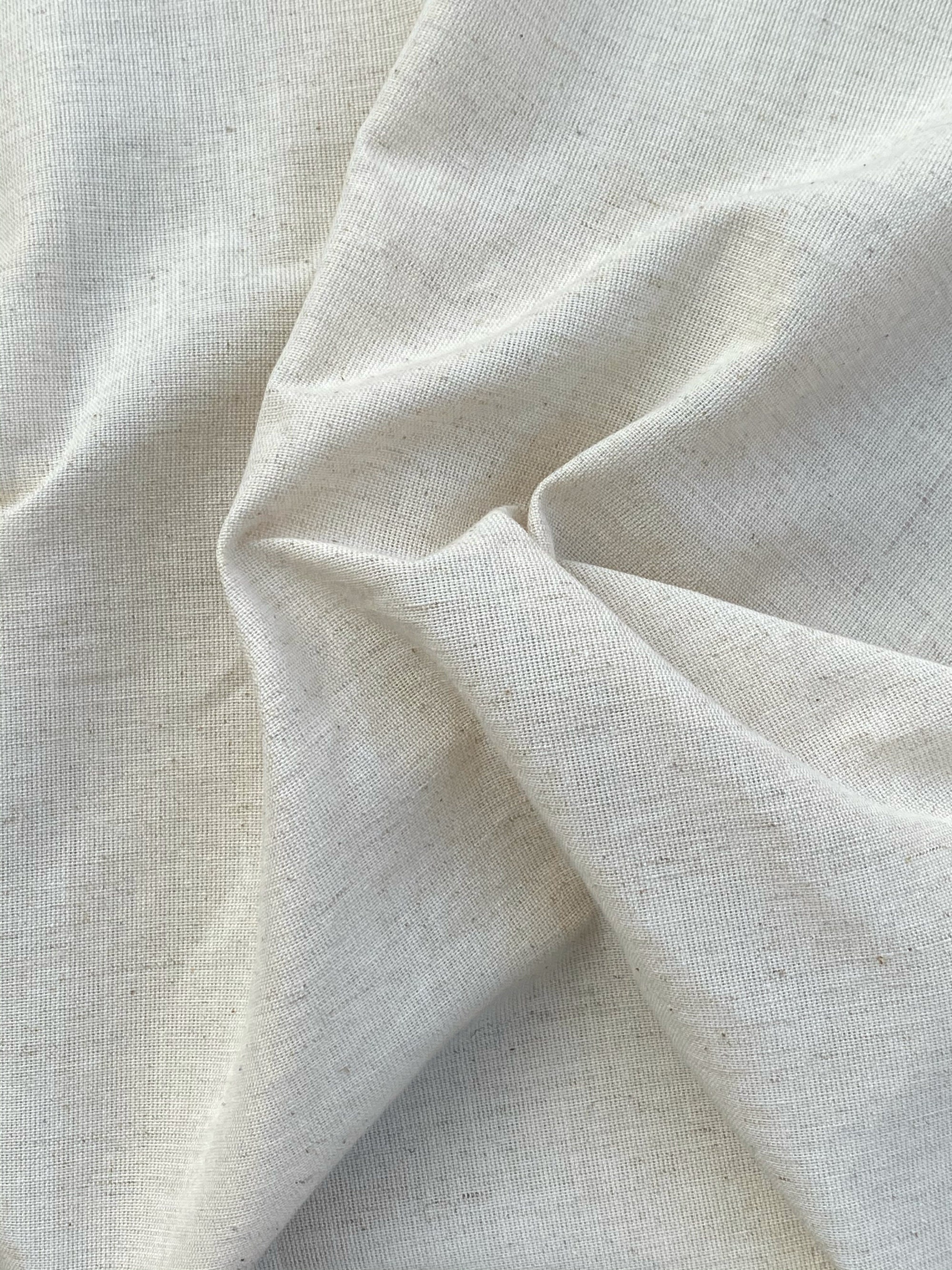 Cotton Linen Blend Natural Fabric by Half Yard 0.5 Yard - Etsy Australia