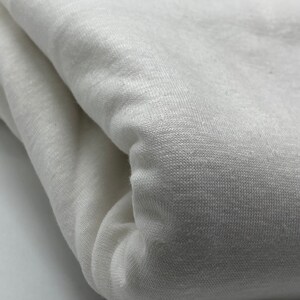 Hemp & Cotton Jersey Knit Fabric - 4.5 Oz / 155-160 GSM - Hemp Jersey Fabric Hemp Single Jersey Hemp T-shirt Fabric Hemp Tee Hemp Tshirt image 9