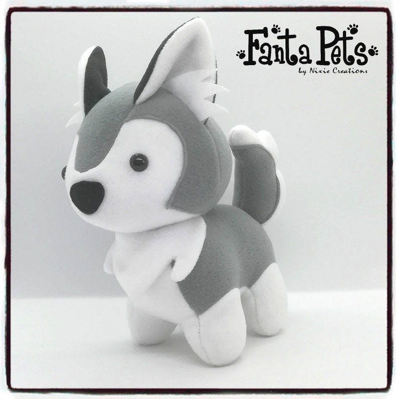 wolf plush pattern free