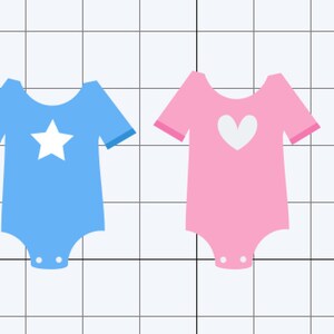 Baby onesies, baby shower, SVG, PNG, JPEG