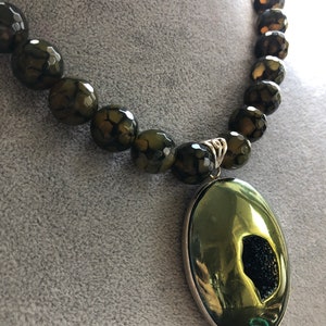Chunky Gemstone Statement Necklace