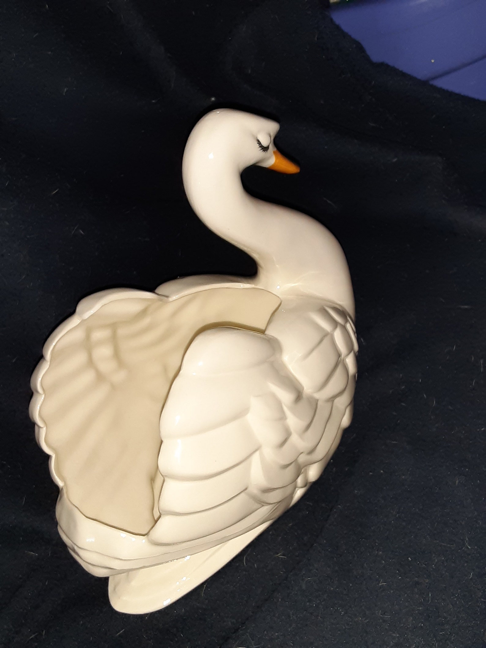 Hand Made Ceramic Swan Etsy