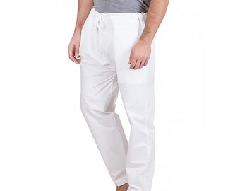 Solid Pajama Indian Handmade Plain Pant 100% Cotton Trouser Traditional Men's Trouser Night Pant Evening Pant