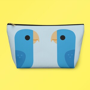 Carry All Pouch - Parrotlet Blue Parrot