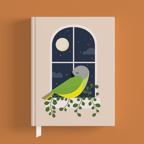 Goodnight Senegal Parrot Journal, Goodnight Senegal Parrot Sketch Book