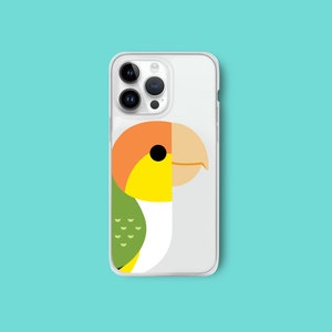 Caiques White Bellied - Clear Case