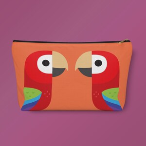 Carry All Pouch - Green Winged Macaw