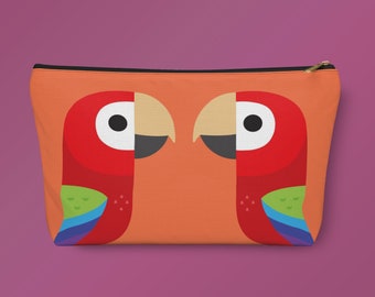Carry All Pouch - Green Winged Macaw