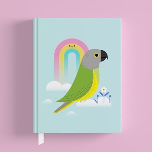 Rainbow Friend Senegal Parrot Journal, Rainbow Friend Senegal ParrotSketch book