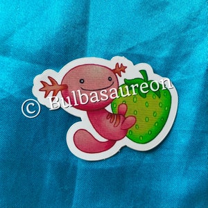 Strawberry Wooper sticker
