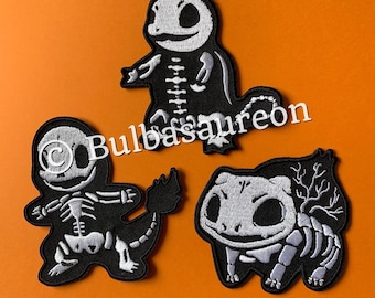 Set of 3 Spooky Starter Patches
