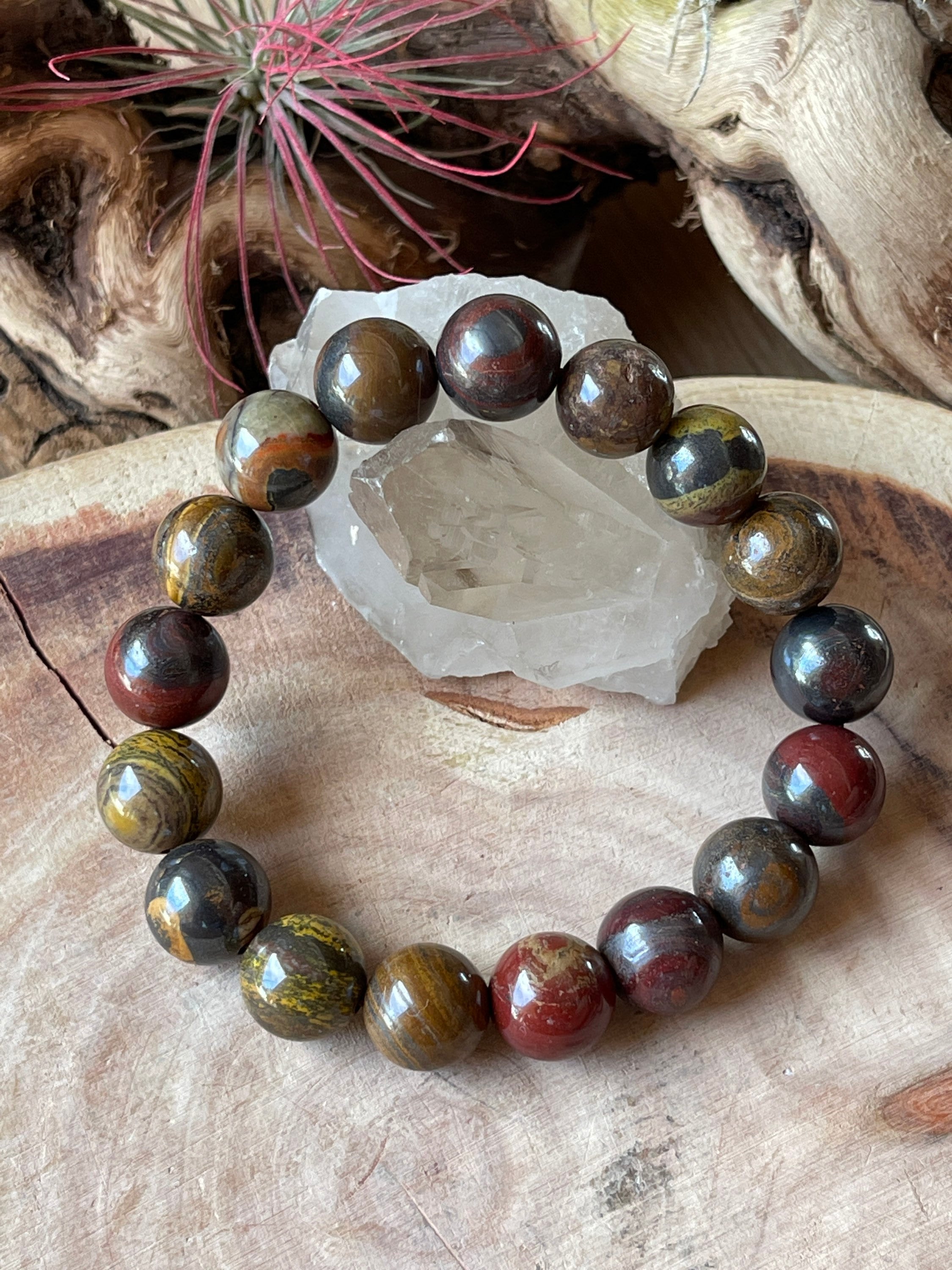 Tiger Iron Bracelet Etsy