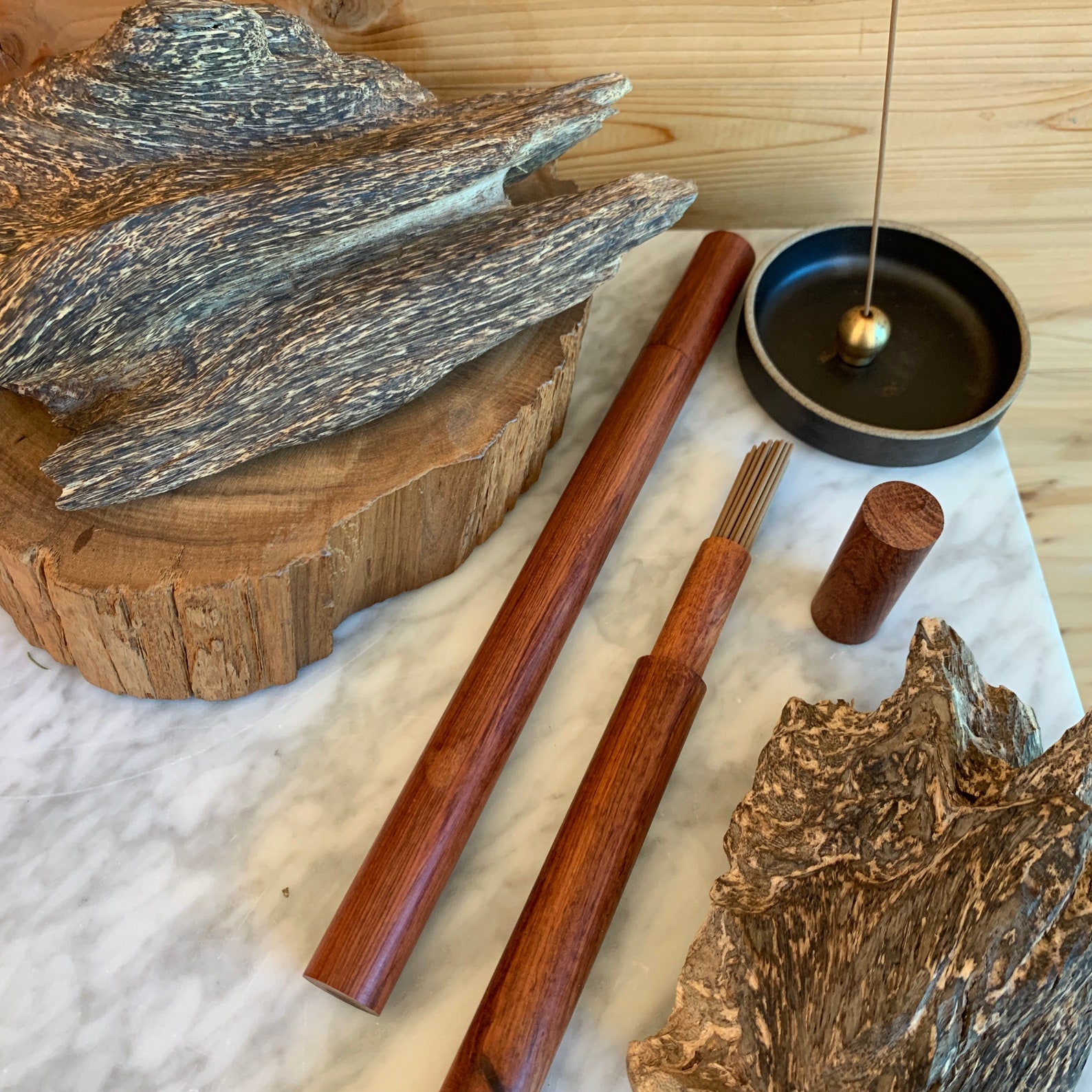 100 Vietnamese Agarwood Incense Sticks Oud Wood Aloeswood Etsy