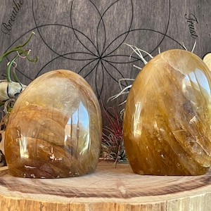 Golden Healer Quartz Free Forms, Golden Hematoid Quartz Free Forms, Golden Healer Quartz, Heart Chakra, Solar Plexus Chakra