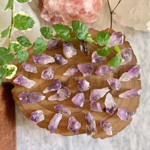 Natural Brazilian Small Raw Amethyst Point,  Third Eye, Crown and Etheric Chakra