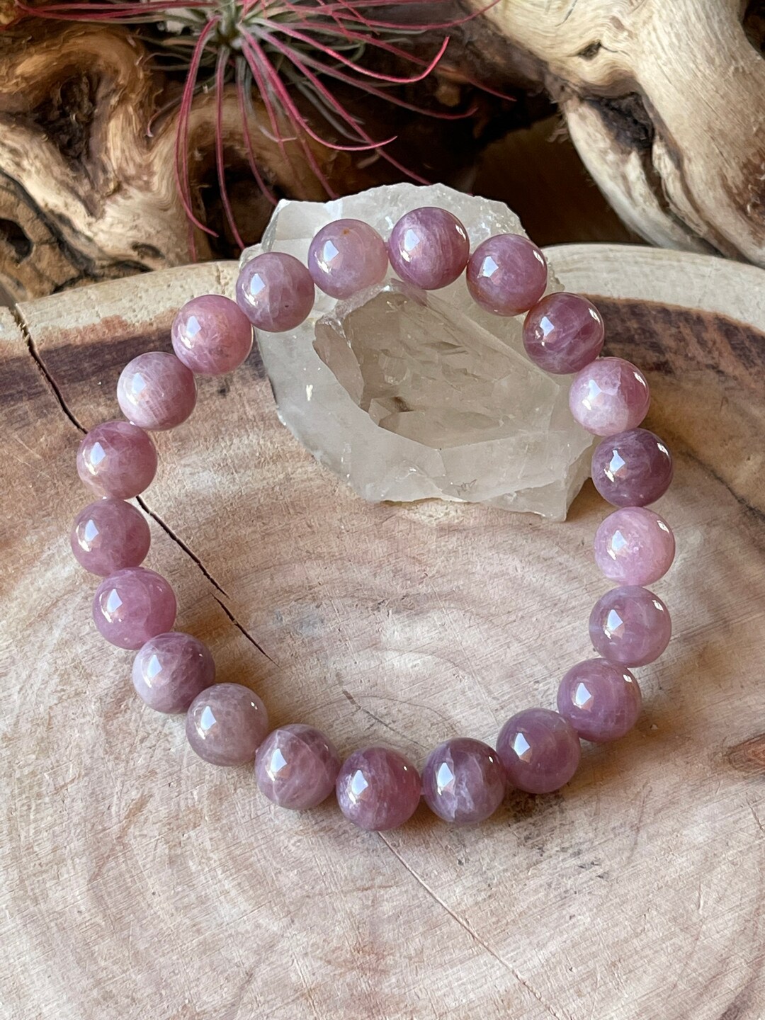 Purple quartz bracelet deals