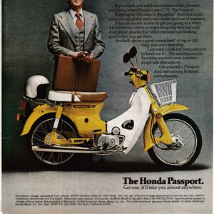 Honda cub passport online