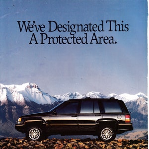 1994 Jeep Grand Cherokee Limited-designated Protected Area-original