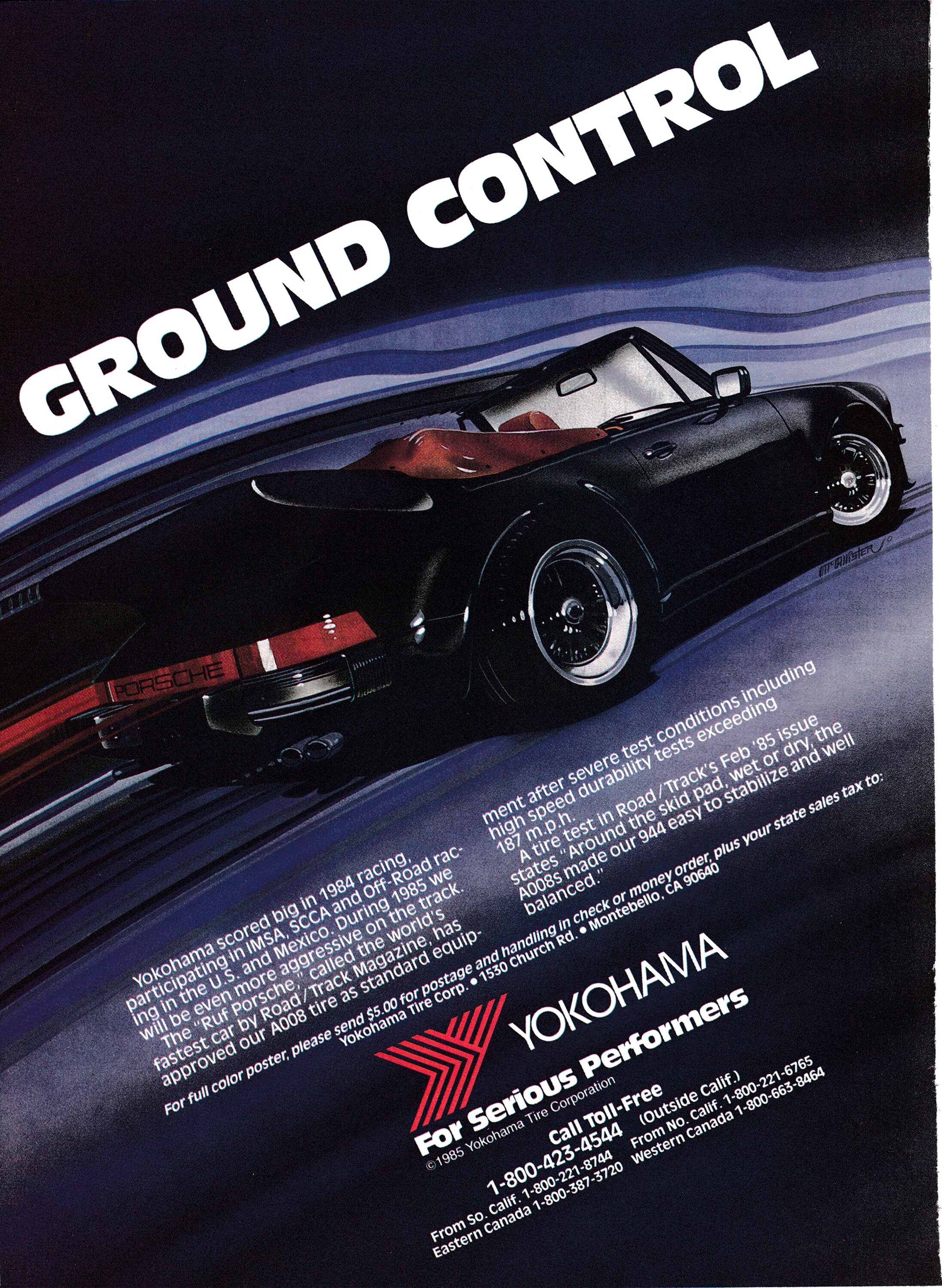 1985 Porsche 911 Ruf-worlds Fastest Car-yokohama Tire