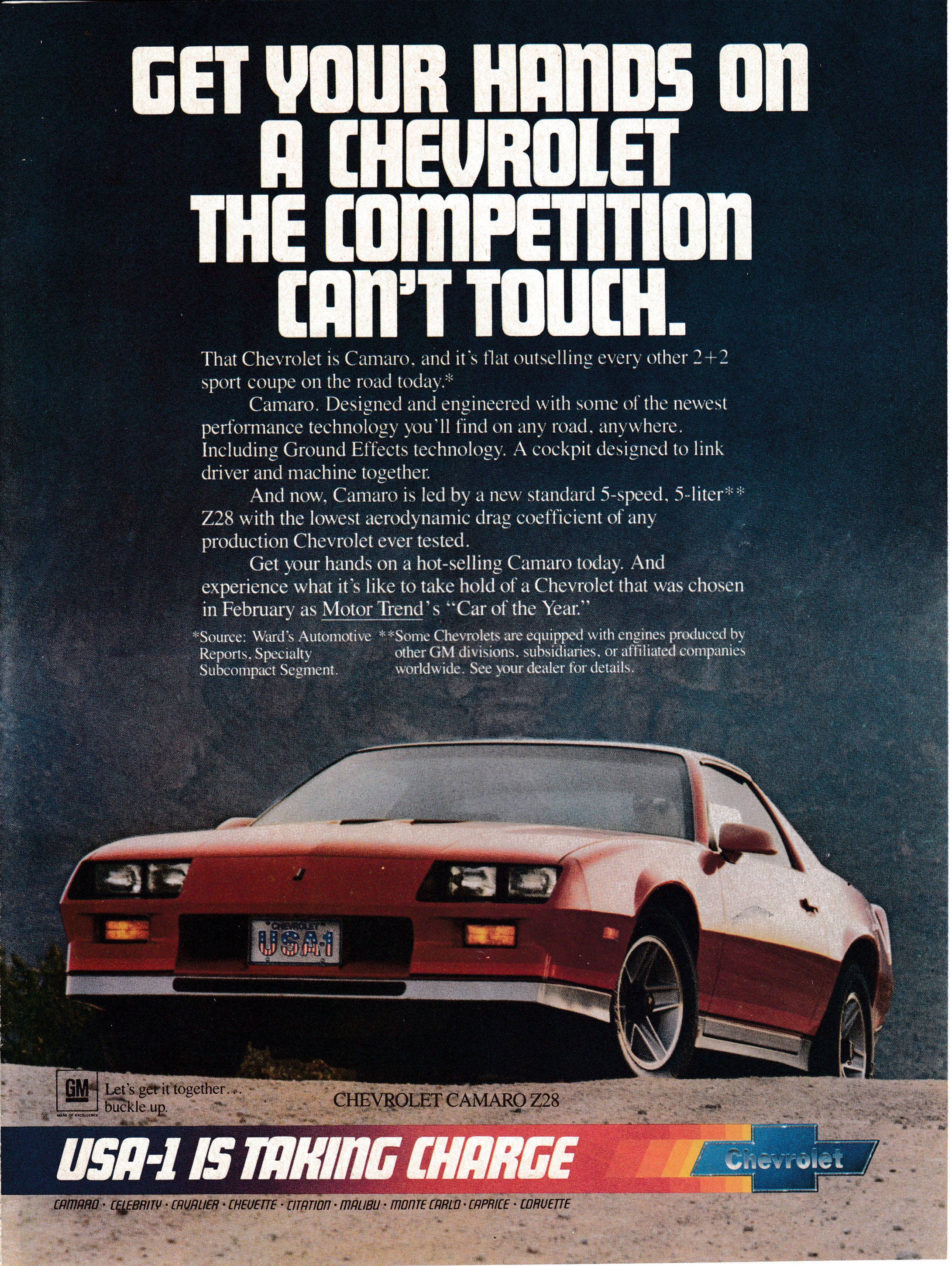 19 Chevrolet Camaro Z28 Red 5 Speed 5 Liter Original 2 Page Etsy Canada