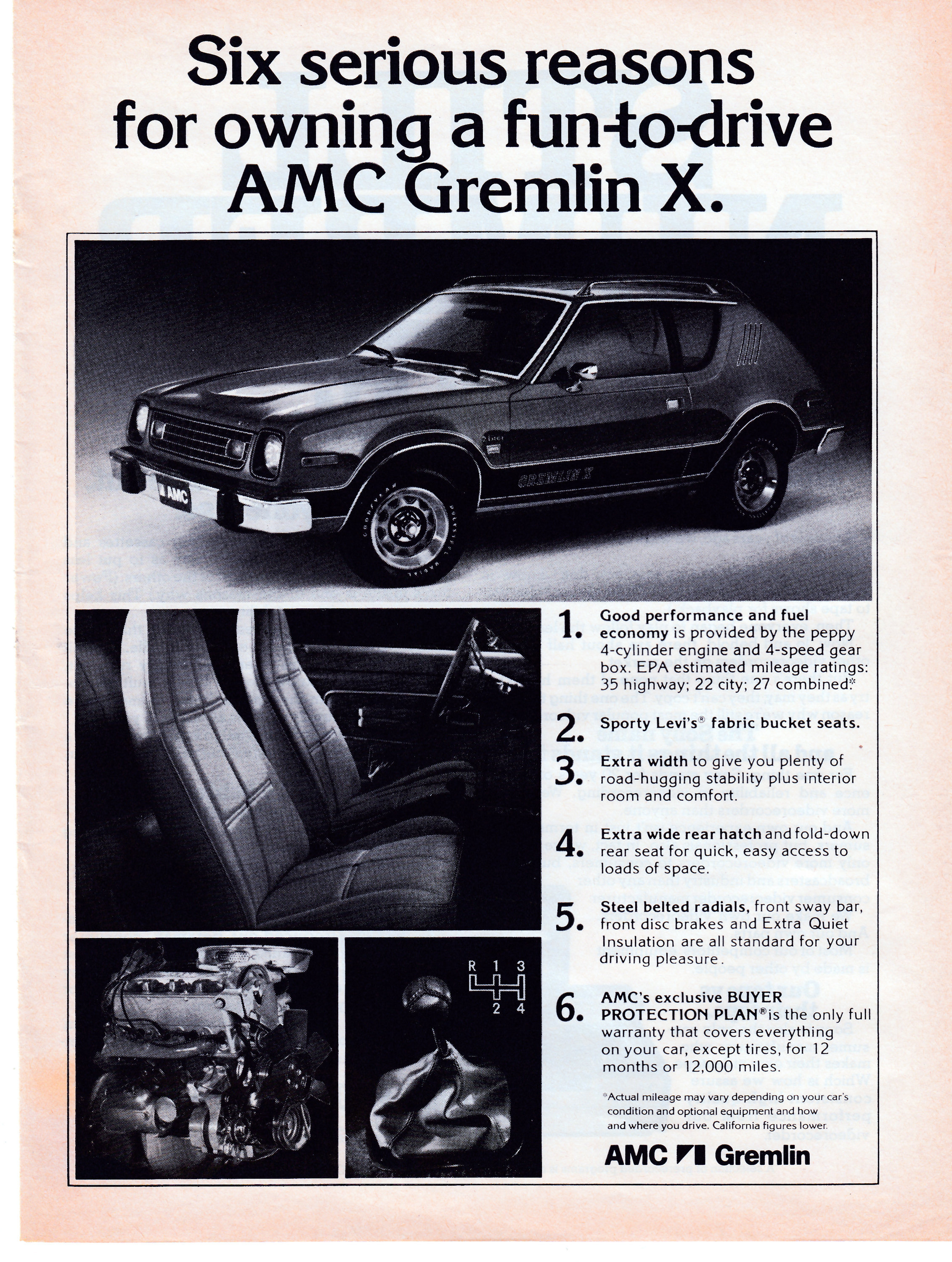 1978 AMC Gremlin X American Motors-performance levi - Etsy