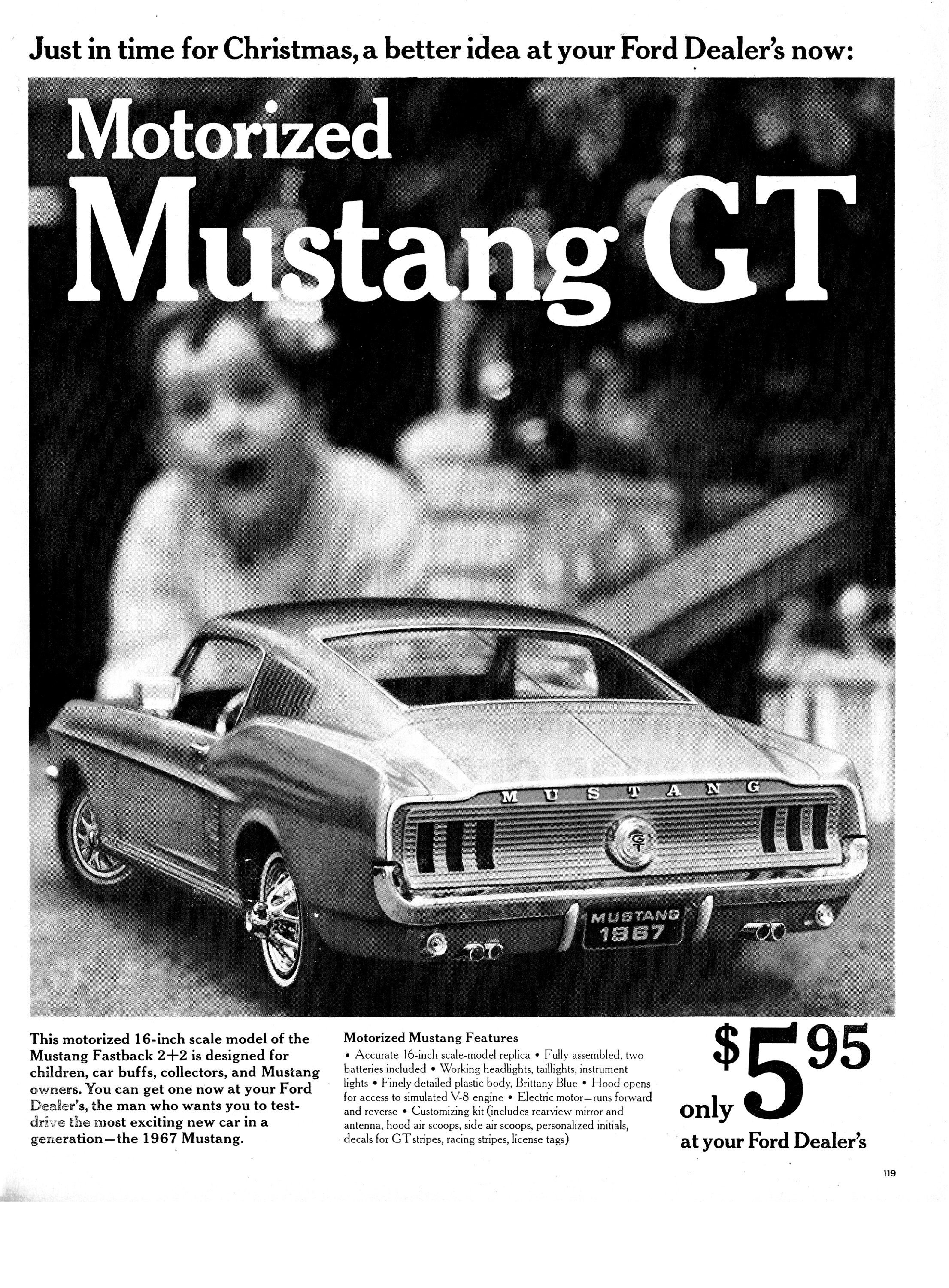 1967 Ford Mustang GT Fastback 22 Model-16 Inch-original 13.5 10.5 Magazine  Ad - Etsy