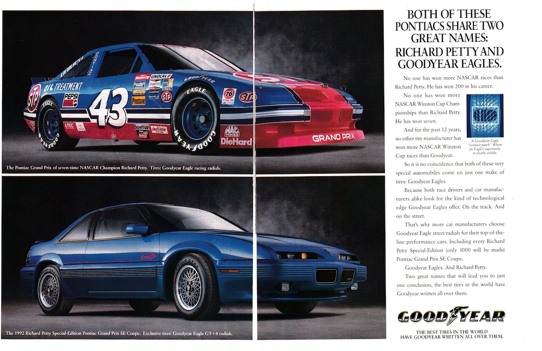 Pick of the Day: '92 Pontiac Grand Prix Richard Petty Edition