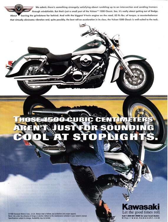 1997 Kawasaki Vulcan 1500 Classic Motorcycle bike original