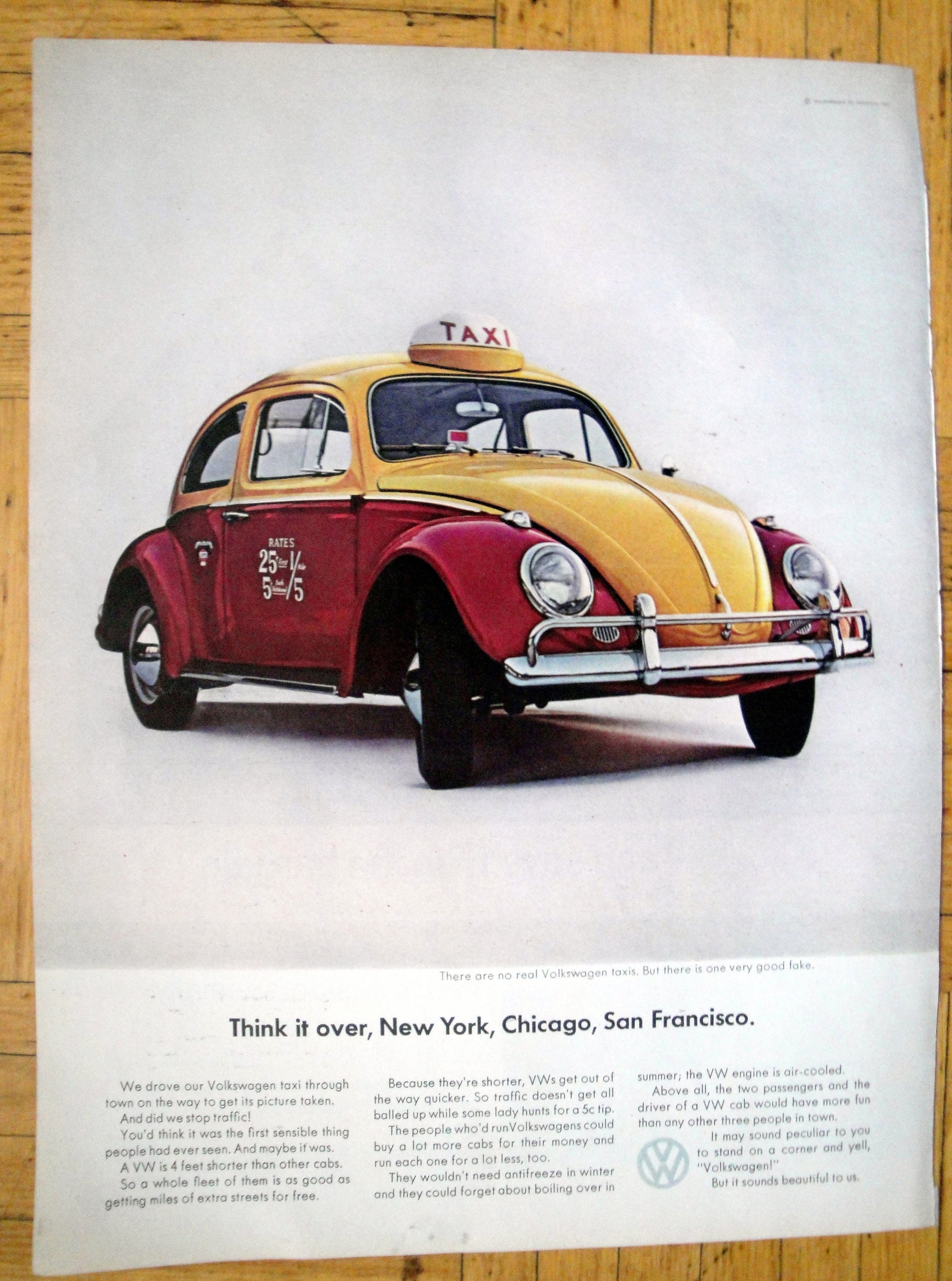 Taksi VW Beetle