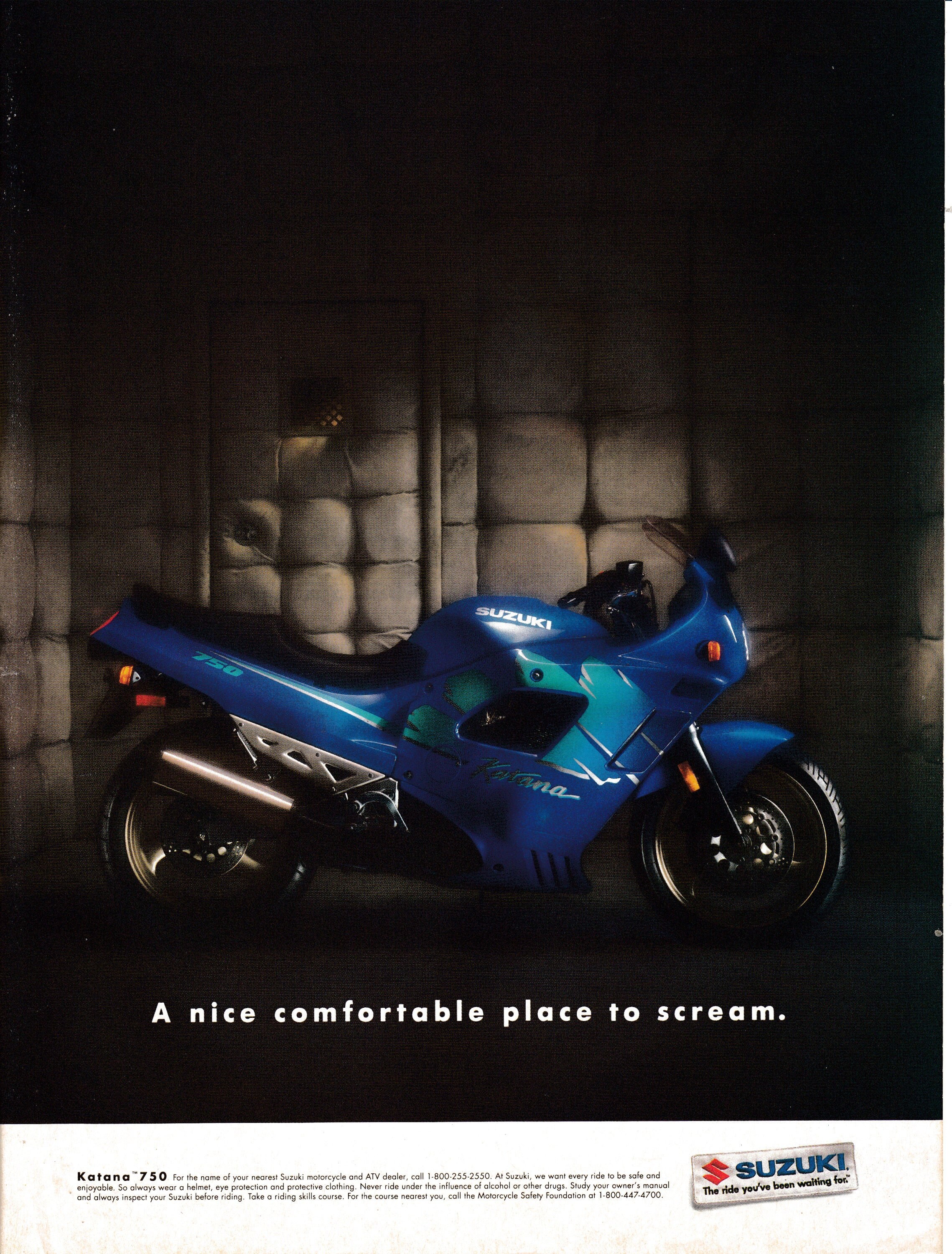 Suzuki katana sale 750cc