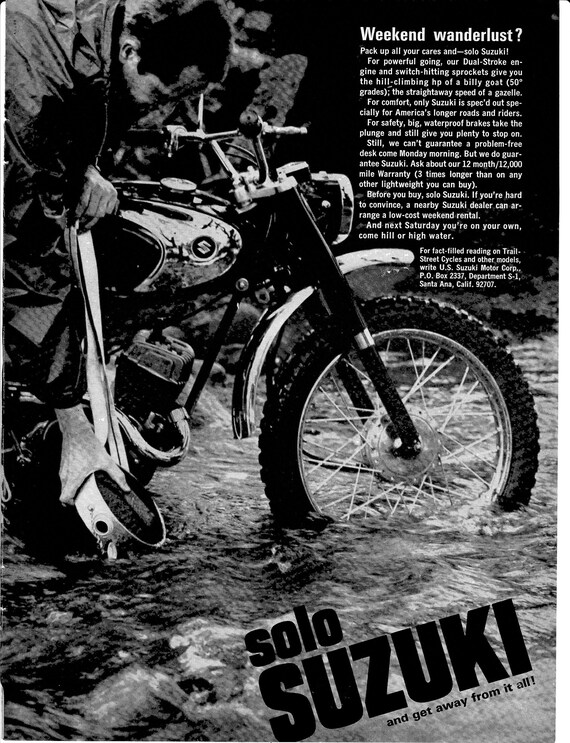 1966 suzuki sale motorcycle