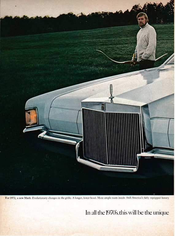 1972 リンカーン コンチネンタル マーク IV - 進化型グリル