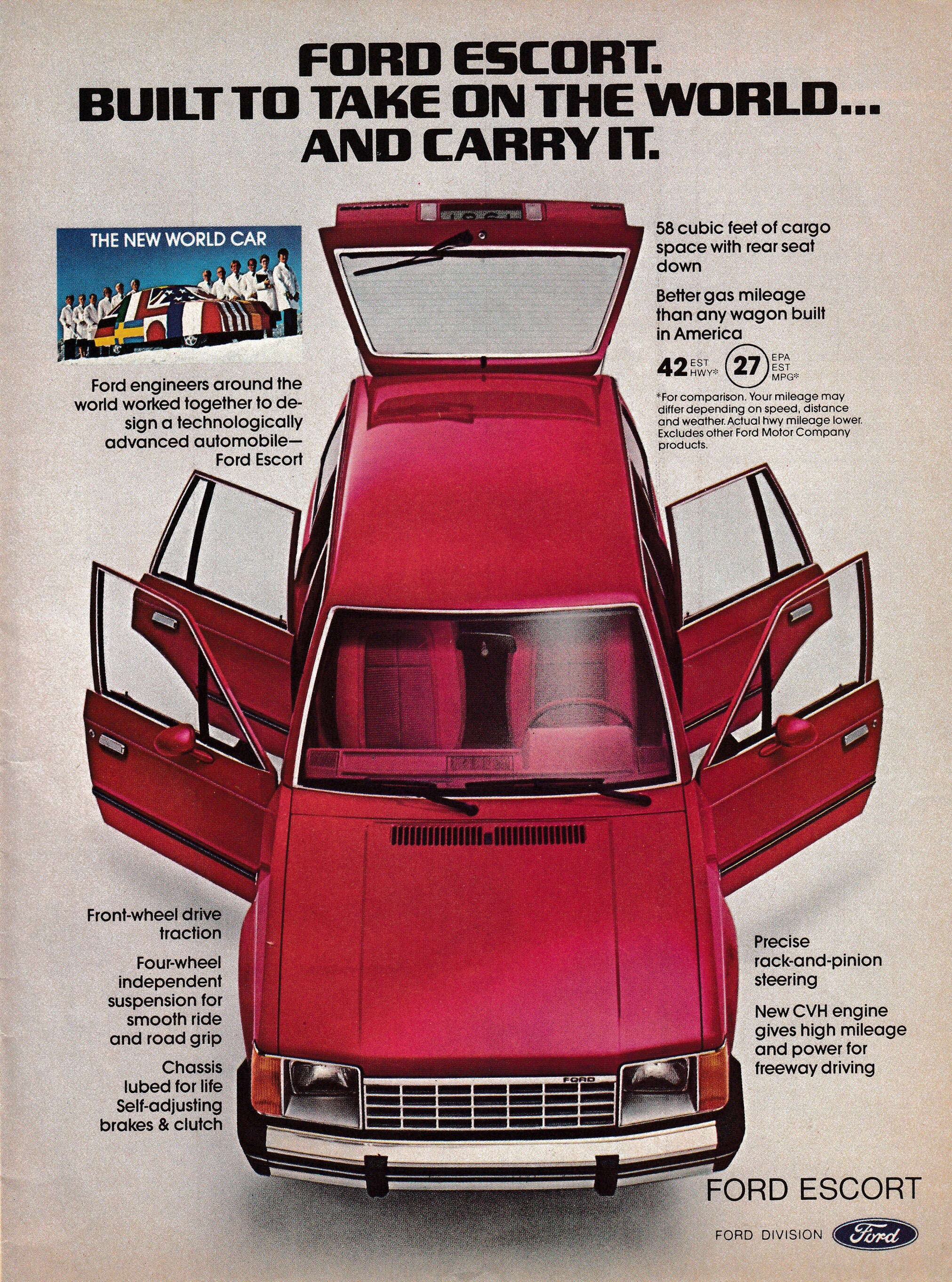 Custom Fit Car Sunshades Ford Escort Stationwagon