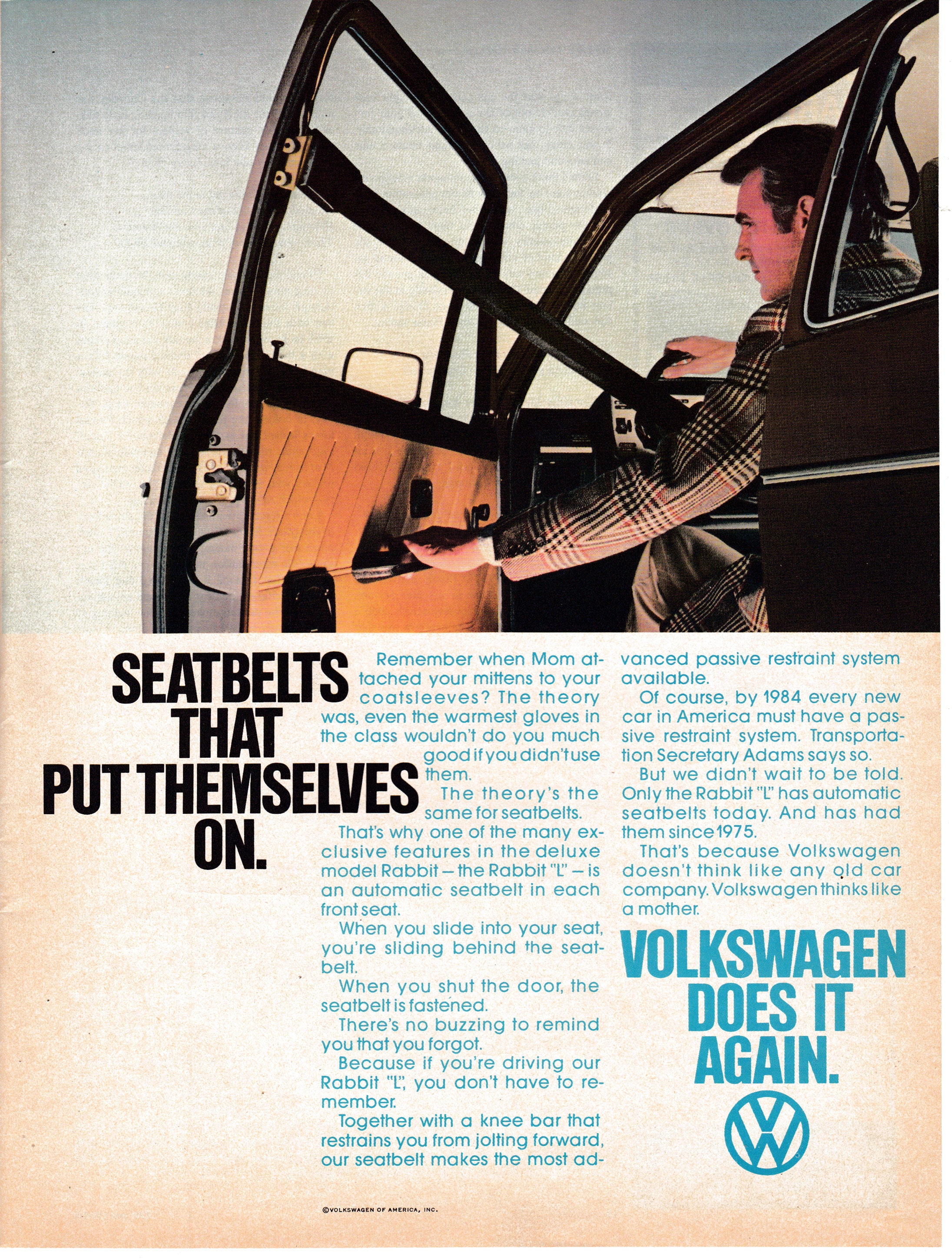 Volkswagen seat clearance belt