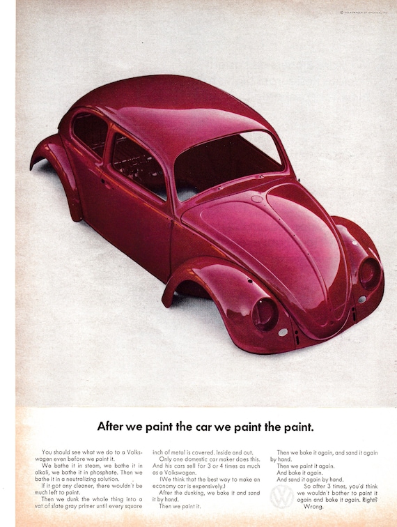  VW Beetle Paint Again Again-Volkswagen Original.