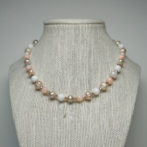 Beaded Necklace Pearl Beaded Necklace