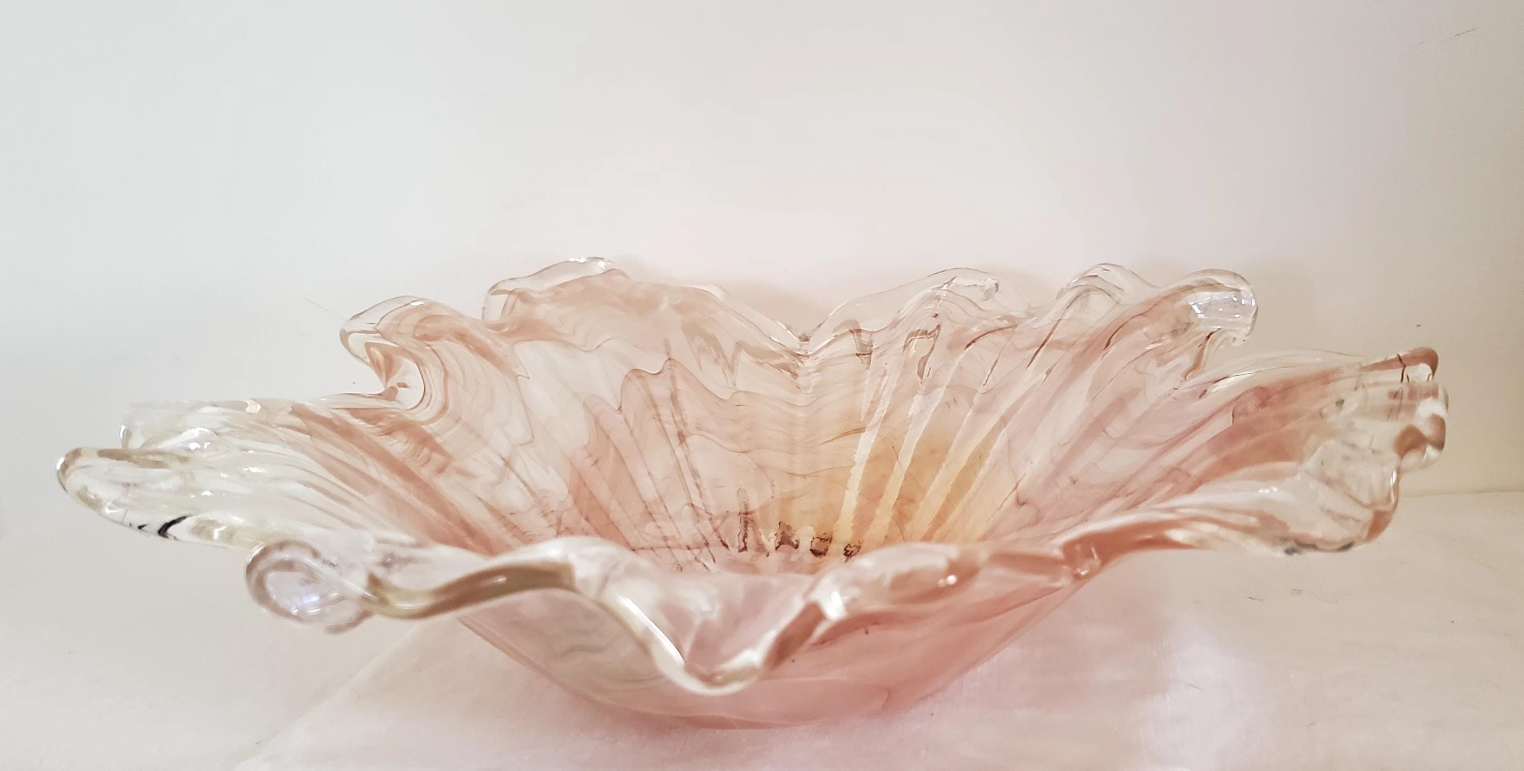 イタリア産ムラーノガラスの大型ボウル - Etsy 日本