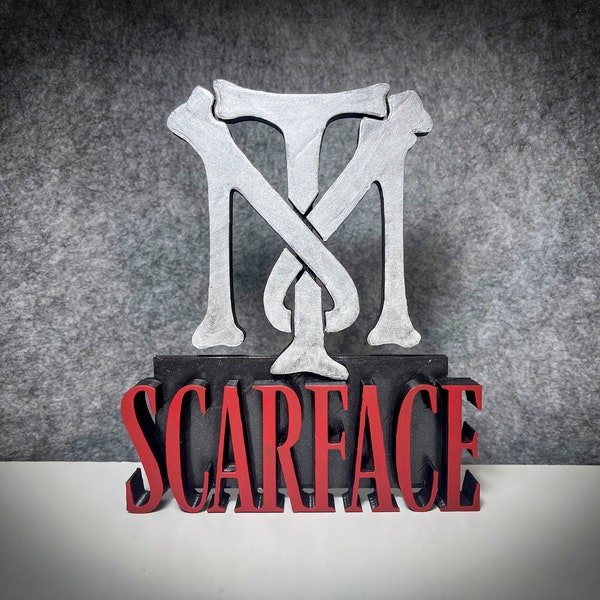 Scarface Action Figure Nerd Geek Gift Collection Edition Fan Art Movie Gadget