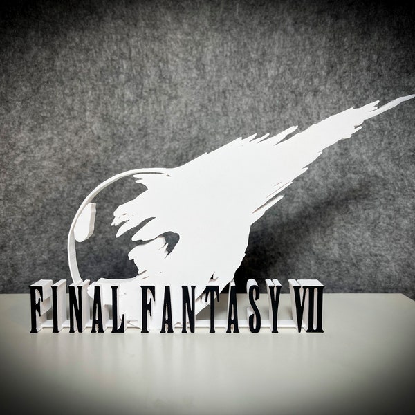 Final Fantasy VII Figura de acción Nerd Geek Gift Collection Edition Fan Art Gamer