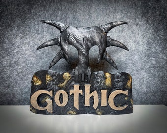 Gothic Action Figure Nerd Geek Gift Collection Edition Fan Art Gamer