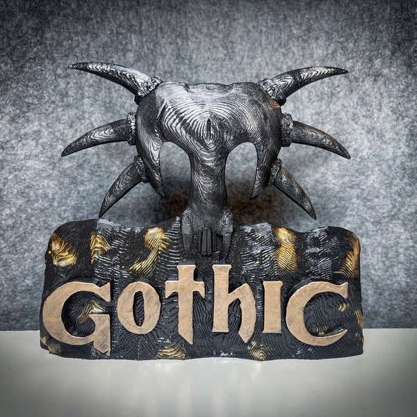 Gothic Action Figure Nerd Geek Gift Collection Edition Fan Art Gamer